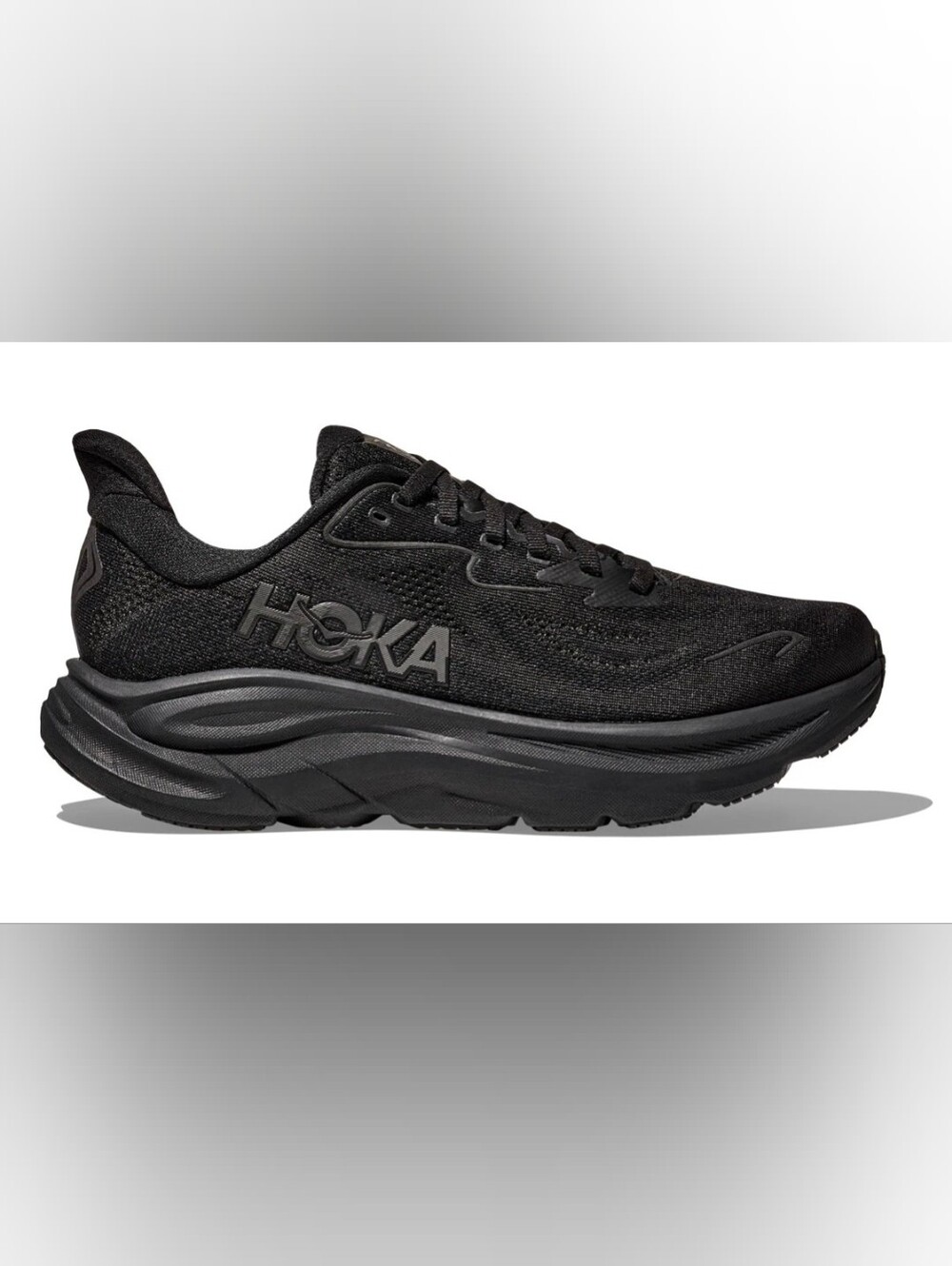 Hoka Clifton 10 Women's Black /Black Size 10.5D
